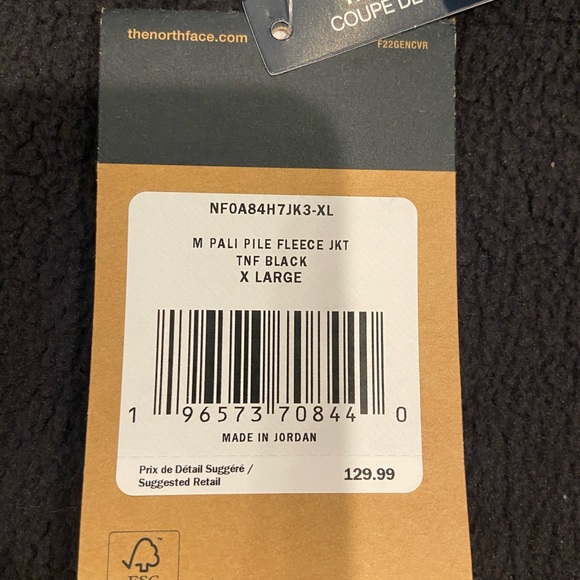 The North Face PALI PILE FLEECE JACKET - Picture 6 of 6